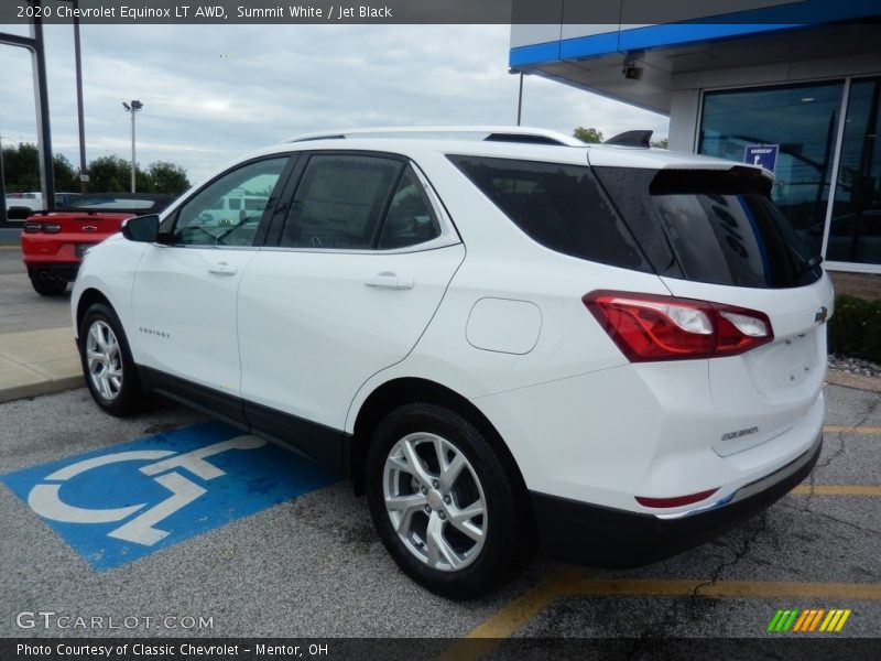 Summit White / Jet Black 2020 Chevrolet Equinox LT AWD