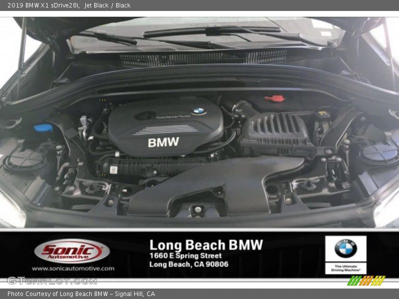 Jet Black / Black 2019 BMW X1 sDrive28i