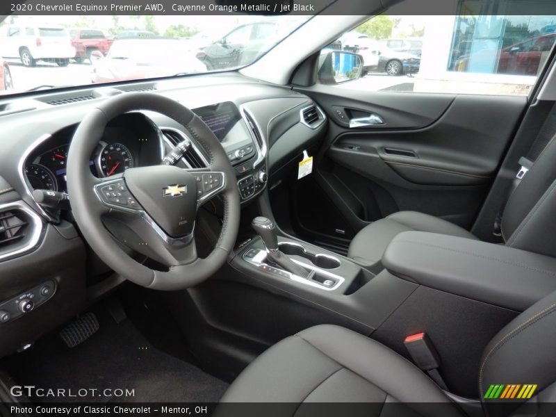 Cayenne Orange Metallic / Jet Black 2020 Chevrolet Equinox Premier AWD