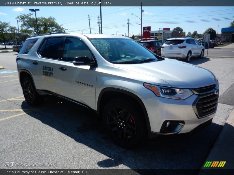 Silver Ice Metallic / Jet Black 2019 Chevrolet Traverse Premier