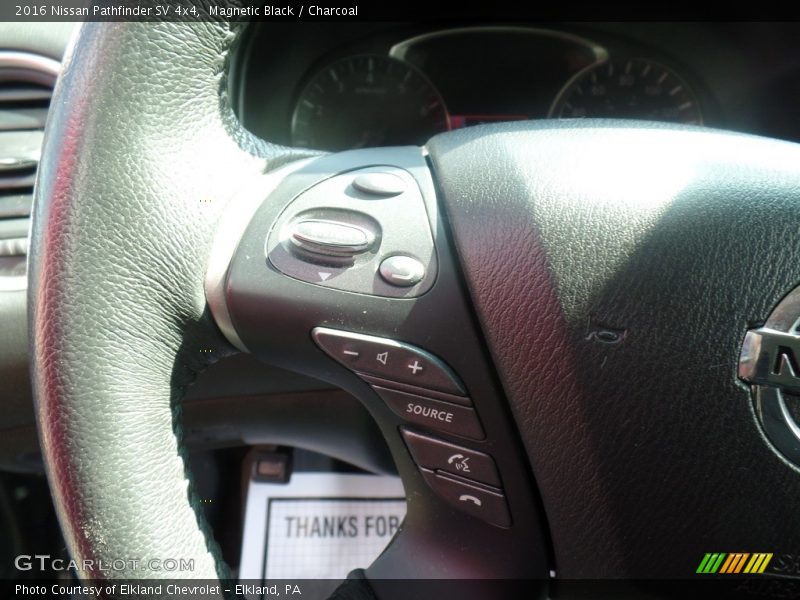 Magnetic Black / Charcoal 2016 Nissan Pathfinder SV 4x4