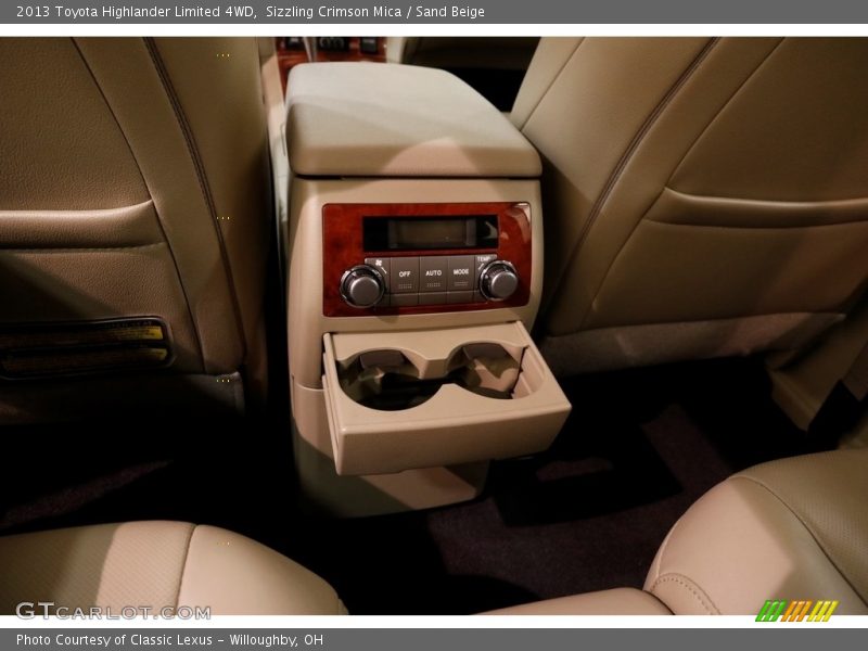 Sizzling Crimson Mica / Sand Beige 2013 Toyota Highlander Limited 4WD