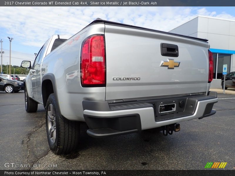 Silver Ice Metallic / Jet Black/­Dark Ash 2017 Chevrolet Colorado WT Extended Cab 4x4