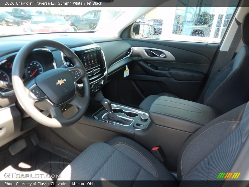  2020 Traverse LS Jet Black Interior