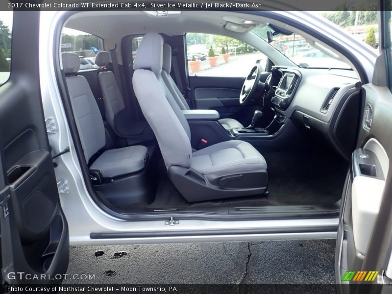 Silver Ice Metallic / Jet Black/­Dark Ash 2017 Chevrolet Colorado WT Extended Cab 4x4