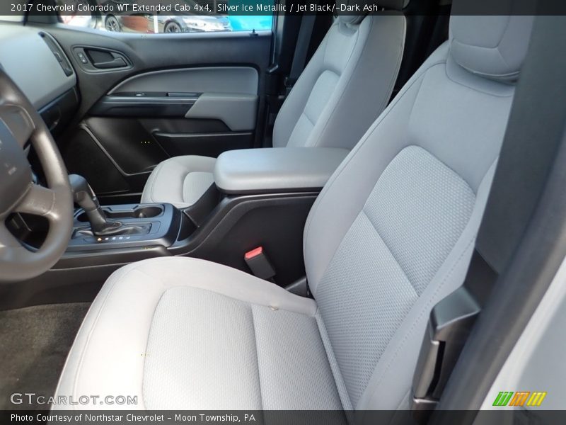 Silver Ice Metallic / Jet Black/­Dark Ash 2017 Chevrolet Colorado WT Extended Cab 4x4