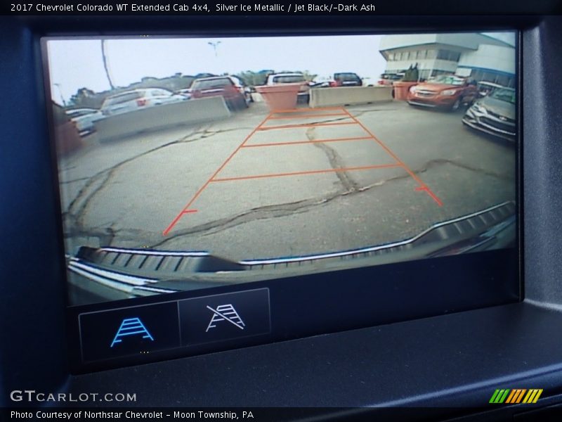 Silver Ice Metallic / Jet Black/­Dark Ash 2017 Chevrolet Colorado WT Extended Cab 4x4