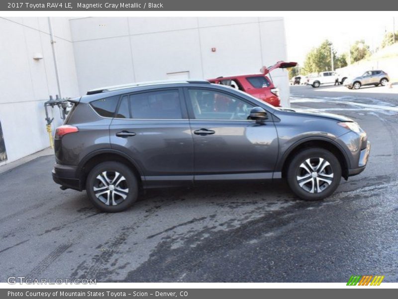 Magnetic Gray Metallic / Black 2017 Toyota RAV4 LE