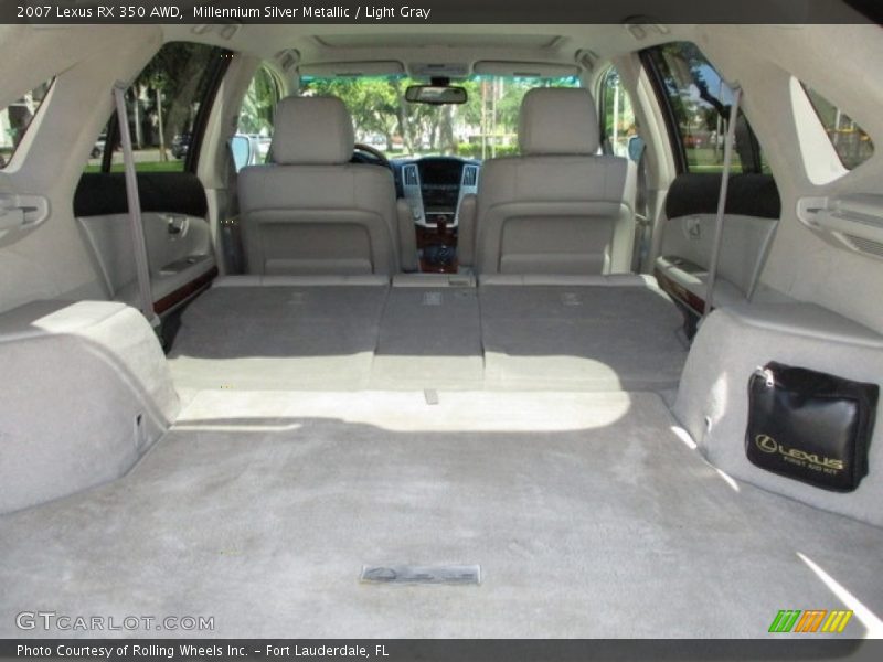 Millennium Silver Metallic / Light Gray 2007 Lexus RX 350 AWD