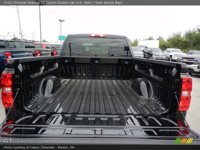 Black / Dark Ash/Jet Black 2019 Chevrolet Silverado LD Custom Double Cab 4x4