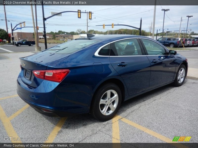 Pacific Blue Metallic / Jet Black 2019 Chevrolet Malibu LS