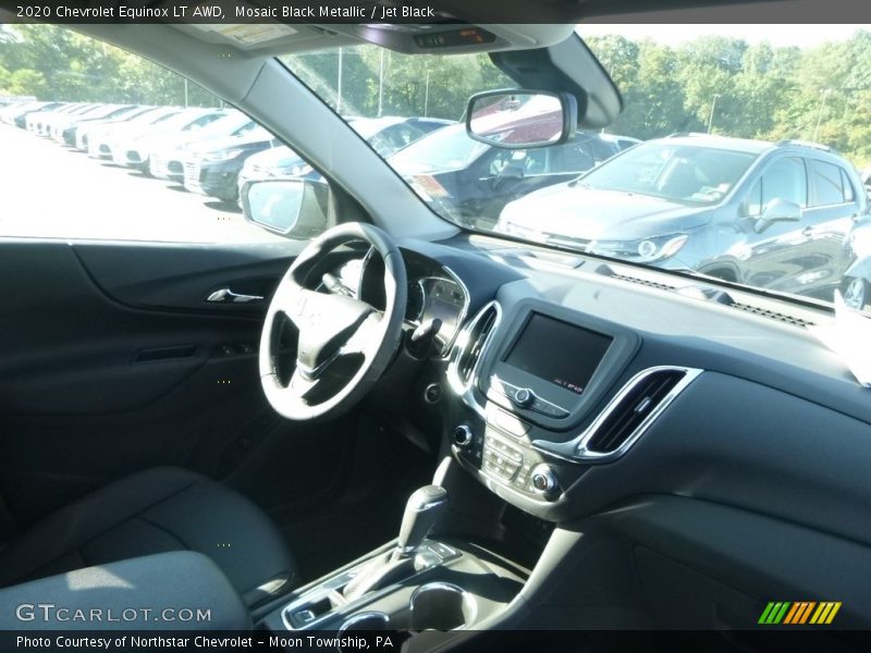 Mosaic Black Metallic / Jet Black 2020 Chevrolet Equinox LT AWD