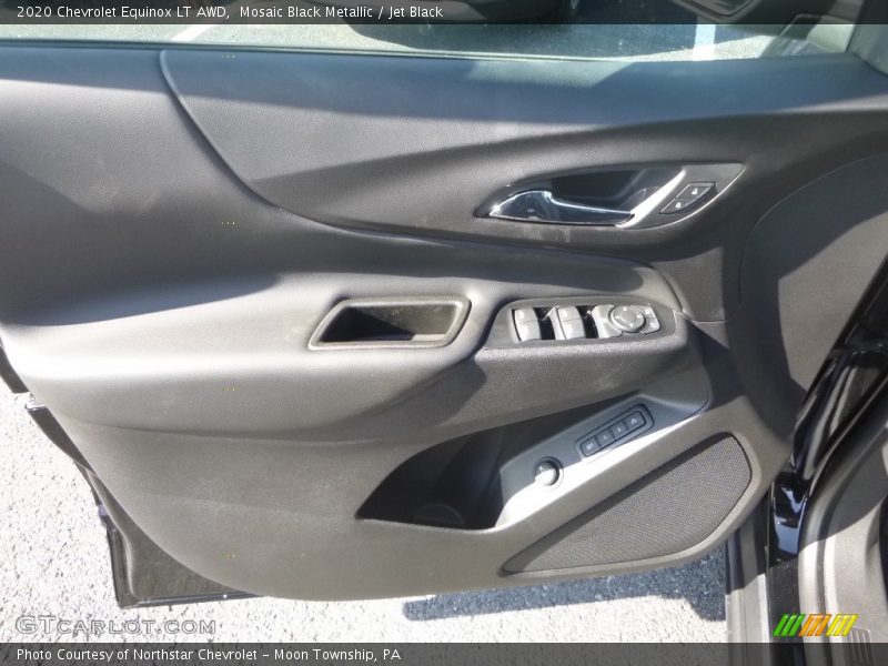 Mosaic Black Metallic / Jet Black 2020 Chevrolet Equinox LT AWD