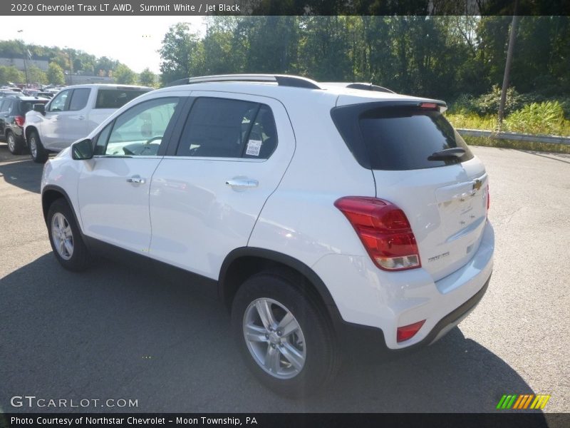Summit White / Jet Black 2020 Chevrolet Trax LT AWD