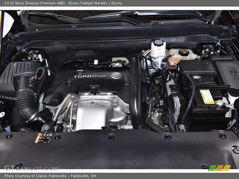 Ebony Twilight Metallic / Ebony 2016 Buick Envision Premium AWD