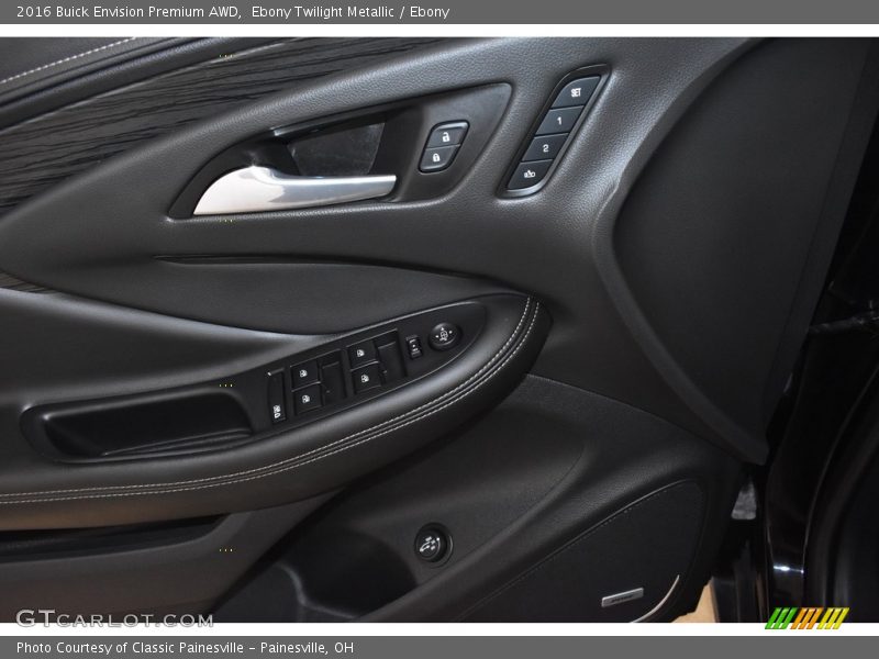 Ebony Twilight Metallic / Ebony 2016 Buick Envision Premium AWD