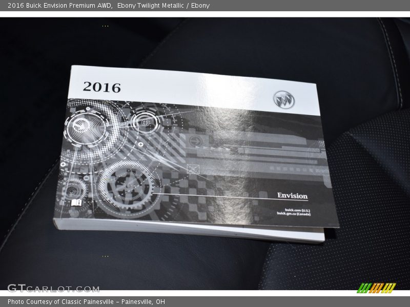 Ebony Twilight Metallic / Ebony 2016 Buick Envision Premium AWD