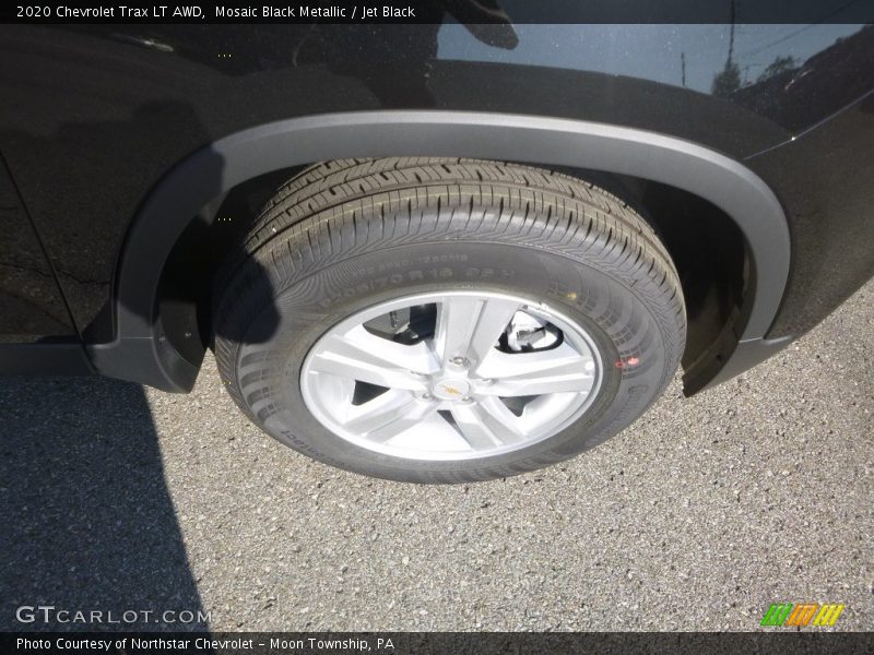 Mosaic Black Metallic / Jet Black 2020 Chevrolet Trax LT AWD