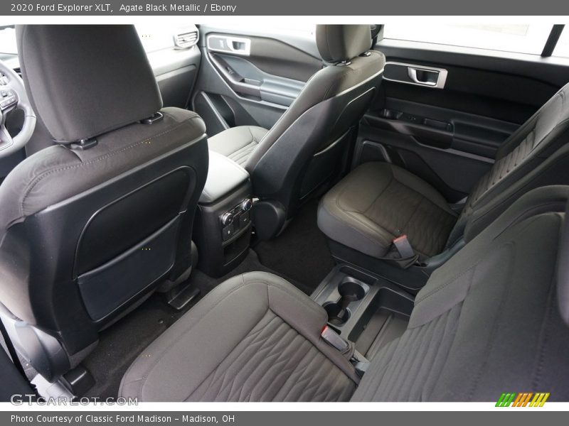 Rear Seat of 2020 Explorer XLT