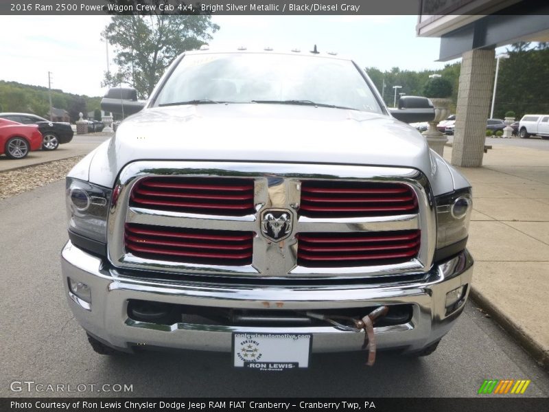 Bright Silver Metallic / Black/Diesel Gray 2016 Ram 2500 Power Wagon Crew Cab 4x4