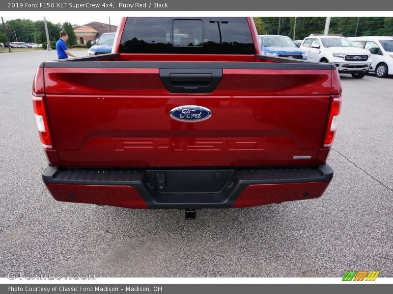 Ruby Red / Black 2019 Ford F150 XLT SuperCrew 4x4