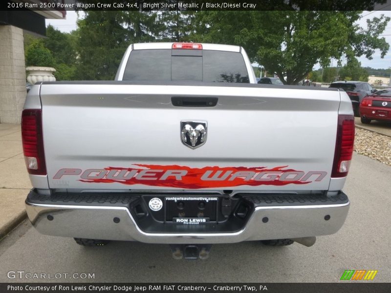 Bright Silver Metallic / Black/Diesel Gray 2016 Ram 2500 Power Wagon Crew Cab 4x4