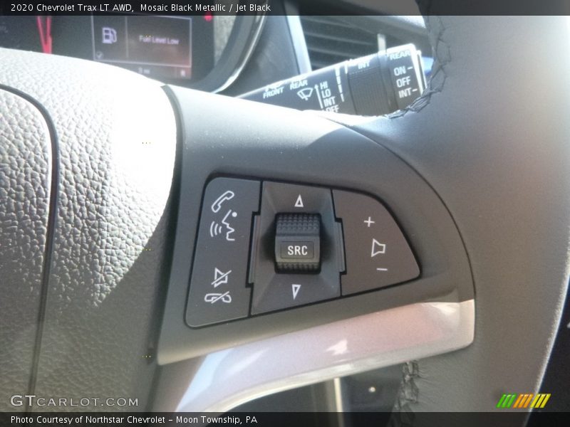 Mosaic Black Metallic / Jet Black 2020 Chevrolet Trax LT AWD