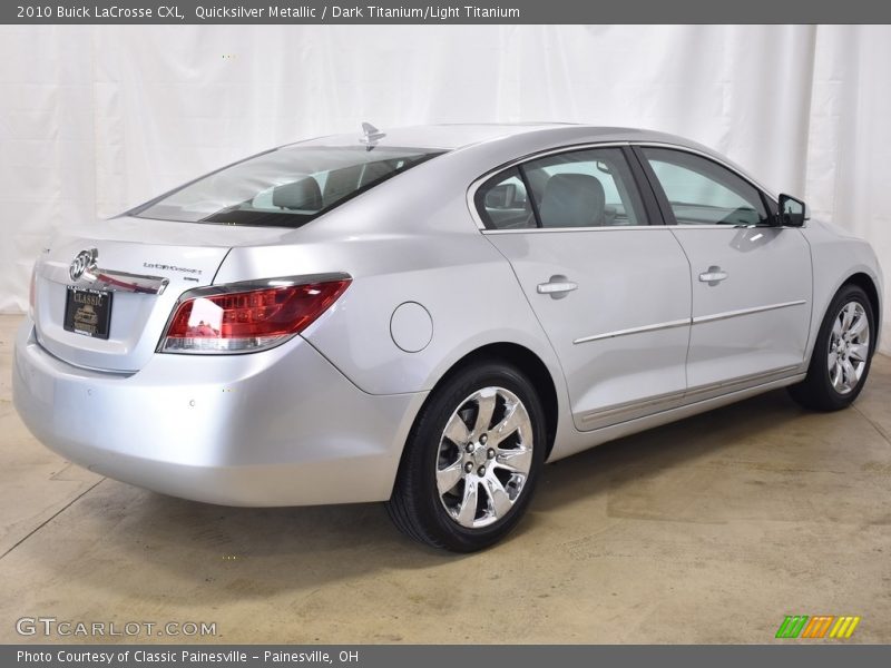 Quicksilver Metallic / Dark Titanium/Light Titanium 2010 Buick LaCrosse CXL