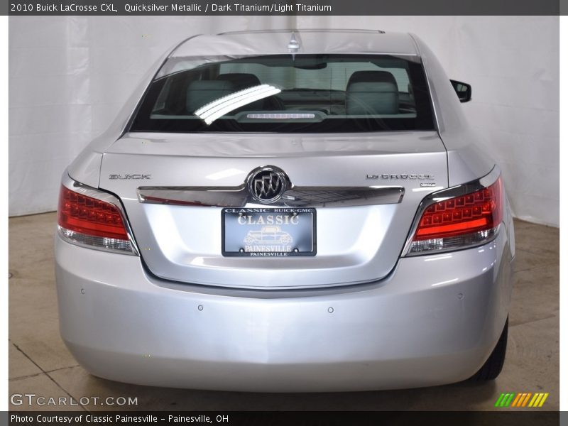 Quicksilver Metallic / Dark Titanium/Light Titanium 2010 Buick LaCrosse CXL