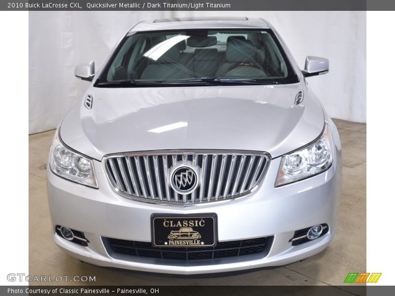 Quicksilver Metallic / Dark Titanium/Light Titanium 2010 Buick LaCrosse CXL