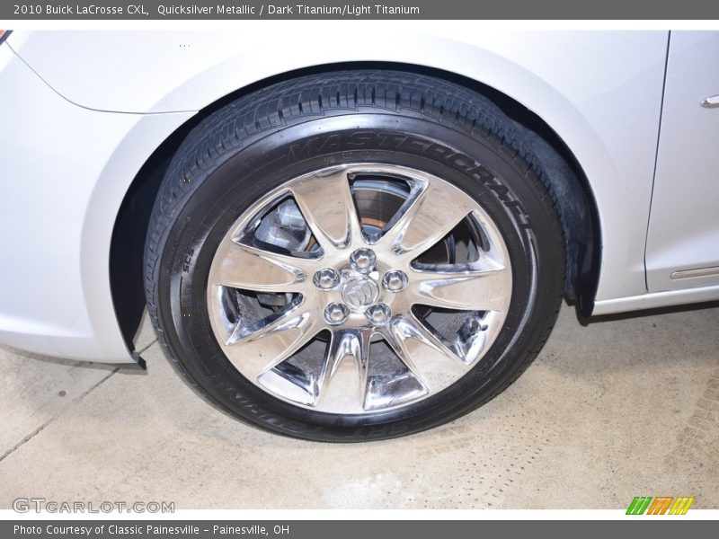 Quicksilver Metallic / Dark Titanium/Light Titanium 2010 Buick LaCrosse CXL