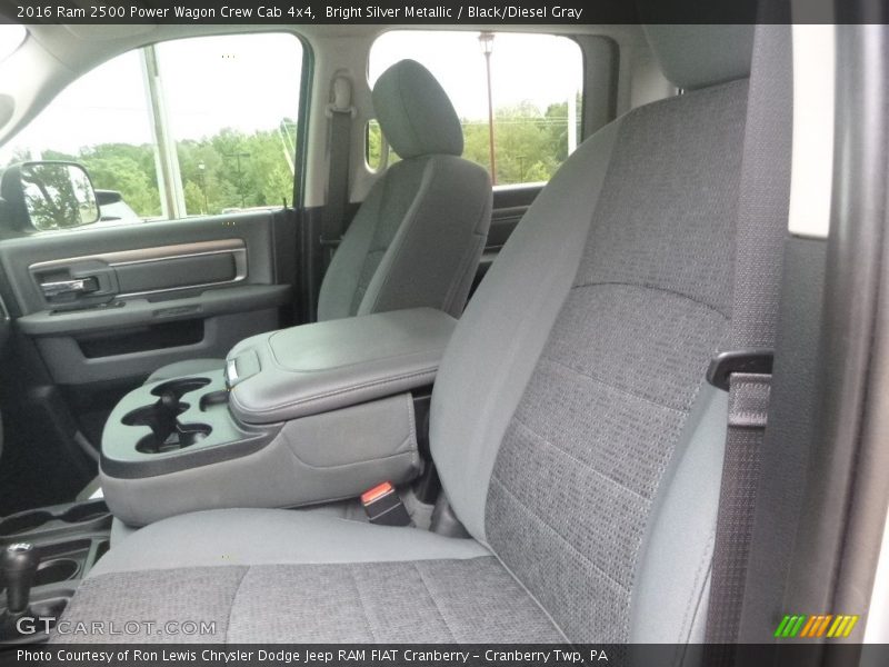 Bright Silver Metallic / Black/Diesel Gray 2016 Ram 2500 Power Wagon Crew Cab 4x4