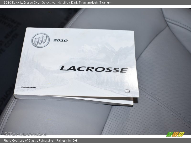 Quicksilver Metallic / Dark Titanium/Light Titanium 2010 Buick LaCrosse CXL