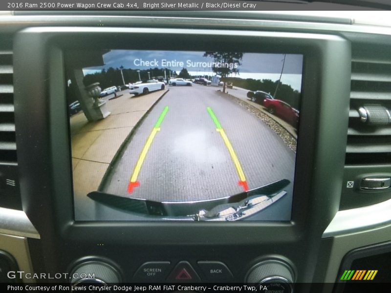 Bright Silver Metallic / Black/Diesel Gray 2016 Ram 2500 Power Wagon Crew Cab 4x4