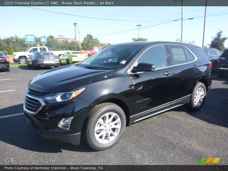 Mosaic Black Metallic / Jet Black 2020 Chevrolet Equinox LT AWD