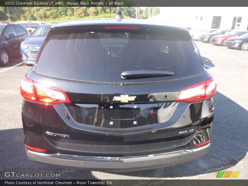 Mosaic Black Metallic / Jet Black 2020 Chevrolet Equinox LT AWD