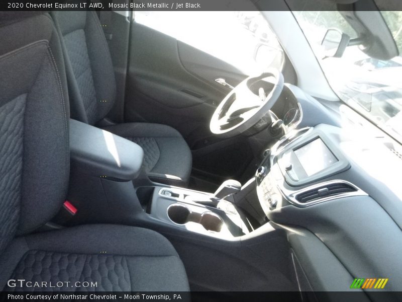 Mosaic Black Metallic / Jet Black 2020 Chevrolet Equinox LT AWD