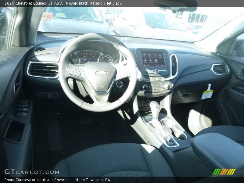 Mosaic Black Metallic / Jet Black 2020 Chevrolet Equinox LT AWD