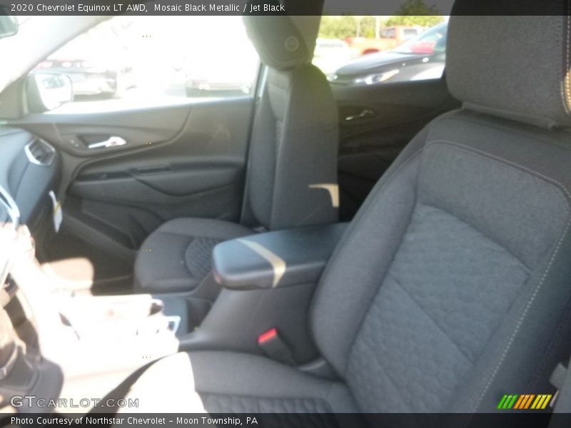 Mosaic Black Metallic / Jet Black 2020 Chevrolet Equinox LT AWD