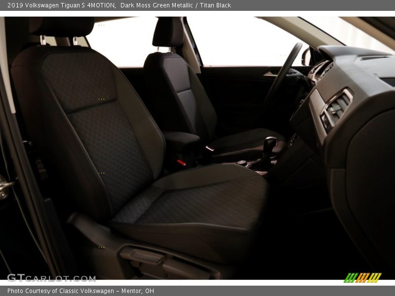 Dark Moss Green Metallic / Titan Black 2019 Volkswagen Tiguan S 4MOTION