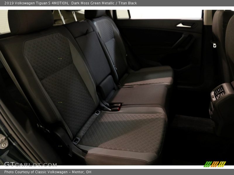 Dark Moss Green Metallic / Titan Black 2019 Volkswagen Tiguan S 4MOTION