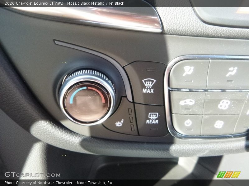 Mosaic Black Metallic / Jet Black 2020 Chevrolet Equinox LT AWD
