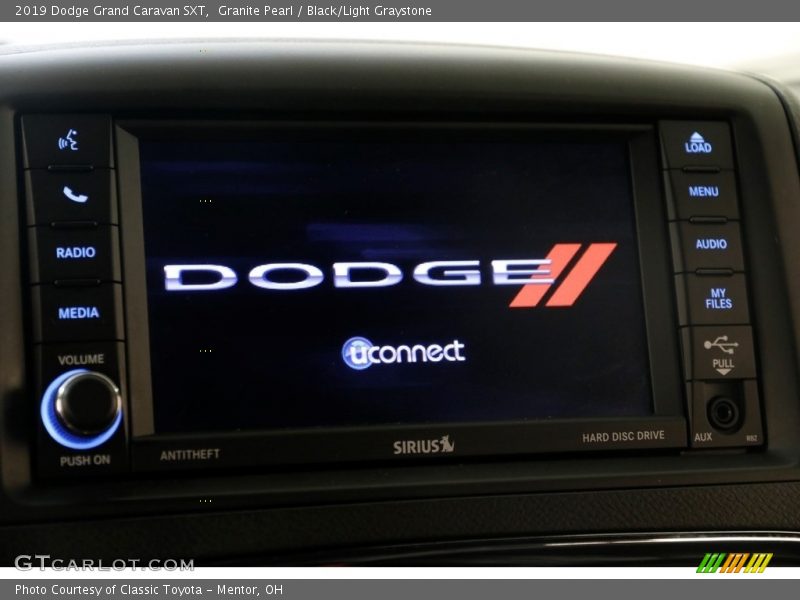Granite Pearl / Black/Light Graystone 2019 Dodge Grand Caravan SXT