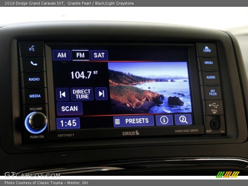 Granite Pearl / Black/Light Graystone 2019 Dodge Grand Caravan SXT