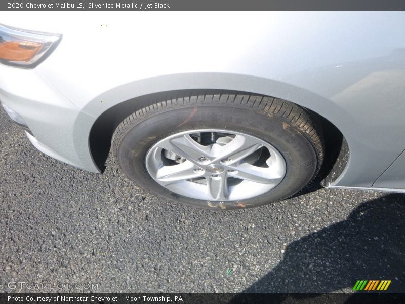 Silver Ice Metallic / Jet Black 2020 Chevrolet Malibu LS
