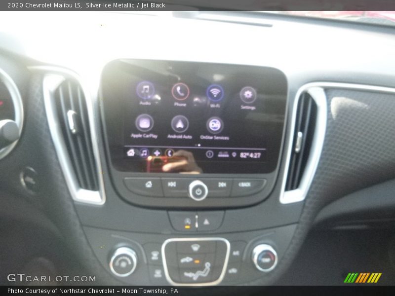 Silver Ice Metallic / Jet Black 2020 Chevrolet Malibu LS