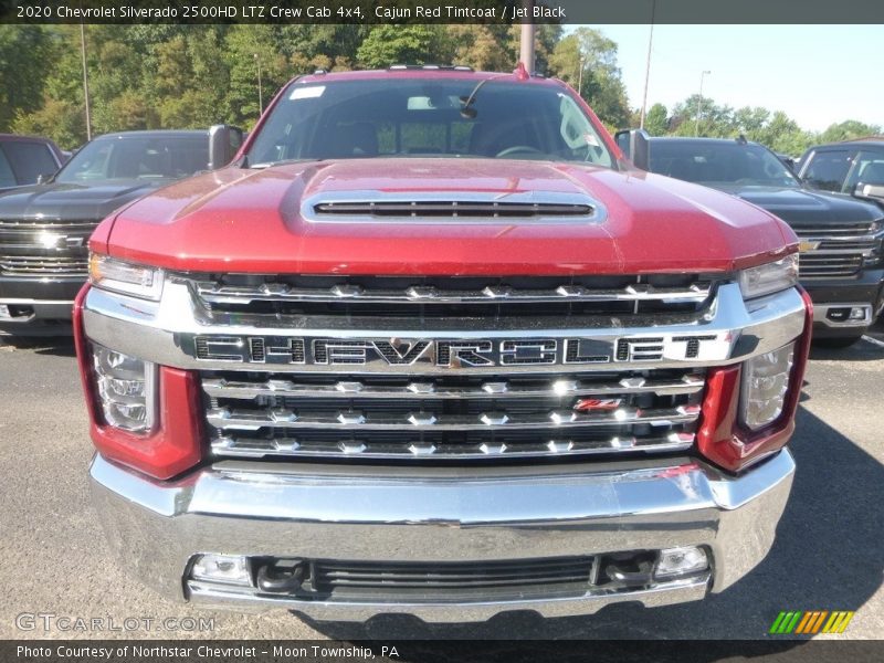 Cajun Red Tintcoat / Jet Black 2020 Chevrolet Silverado 2500HD LTZ Crew Cab 4x4