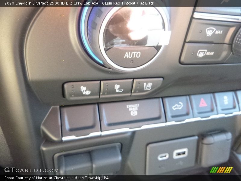 Cajun Red Tintcoat / Jet Black 2020 Chevrolet Silverado 2500HD LTZ Crew Cab 4x4