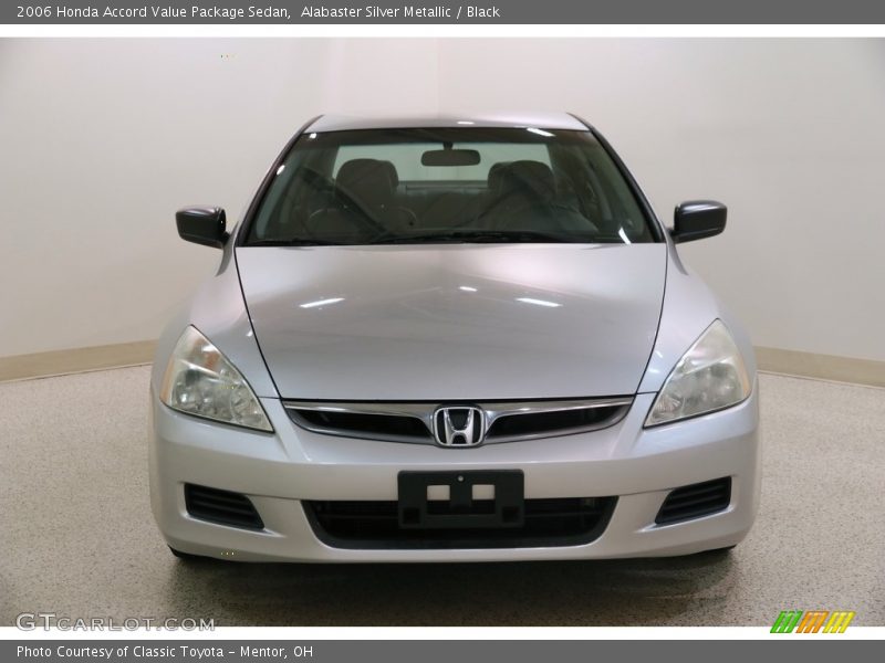 Alabaster Silver Metallic / Black 2006 Honda Accord Value Package Sedan