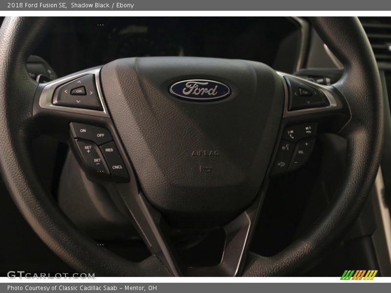 Shadow Black / Ebony 2018 Ford Fusion SE